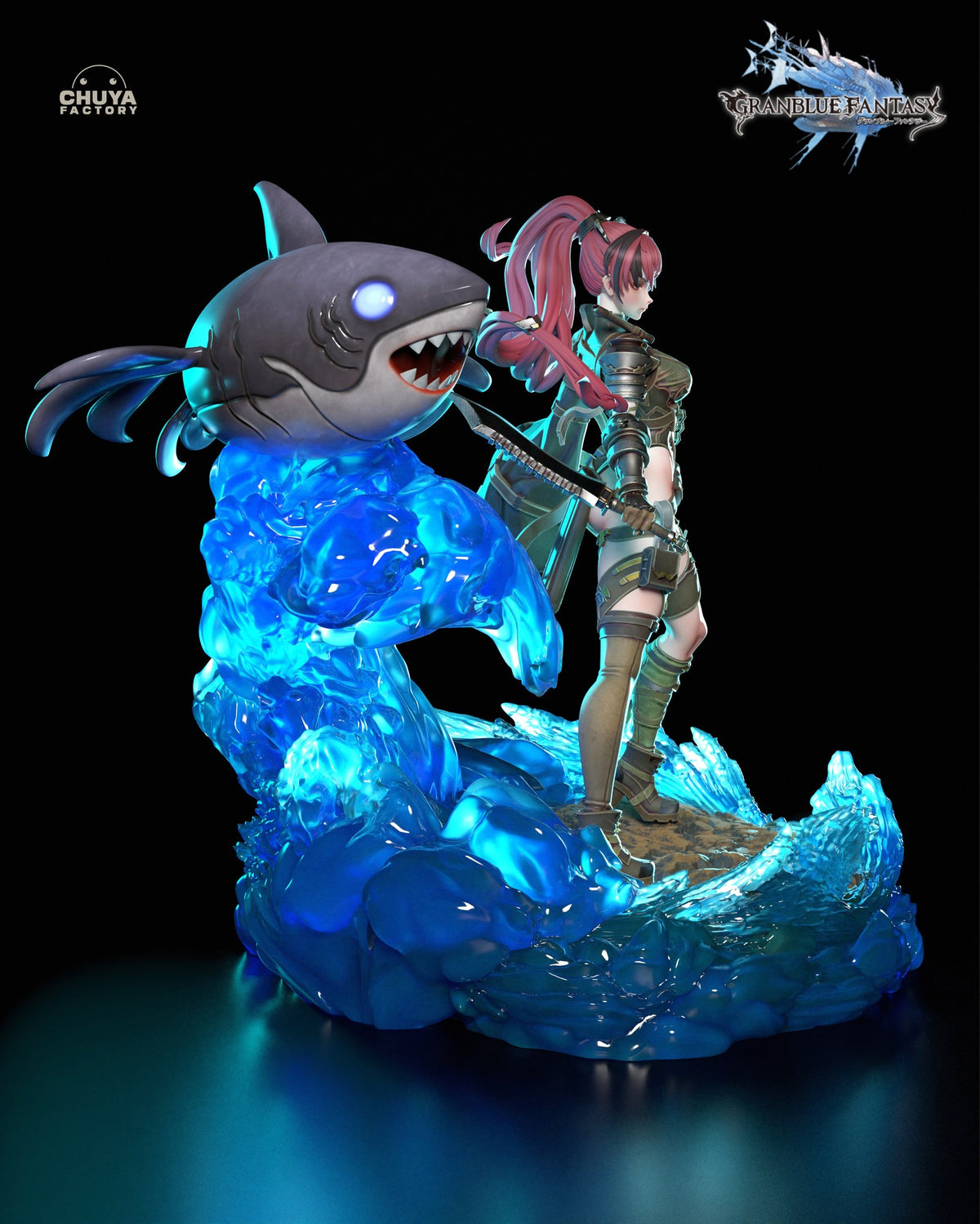 Meg resin figure
