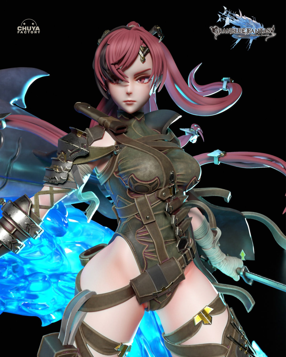 Meg resin figure