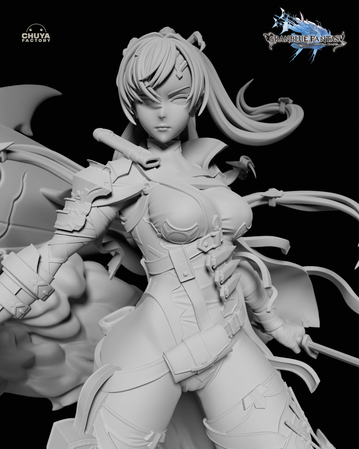 Meg resin figure