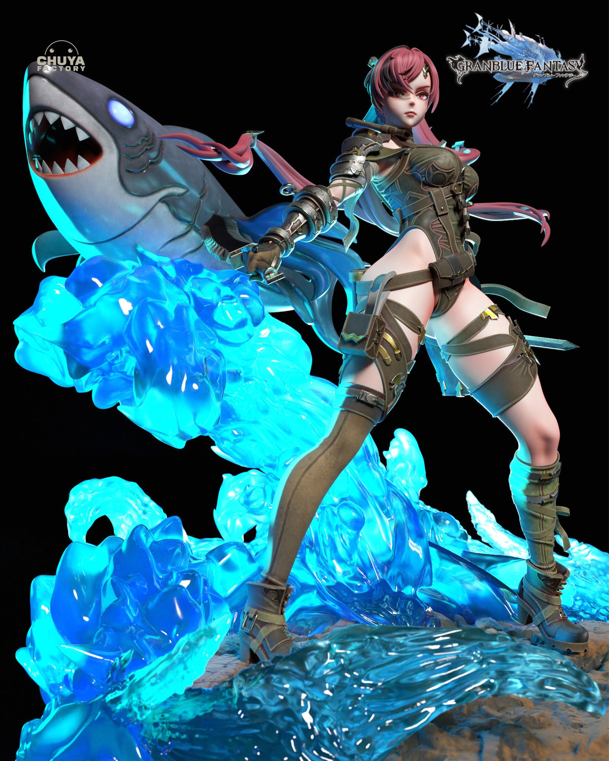 Meg resin figure