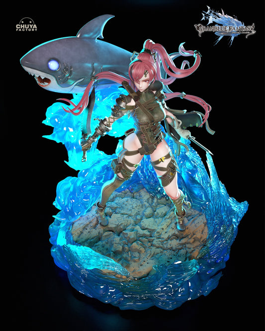 Meg resin figure