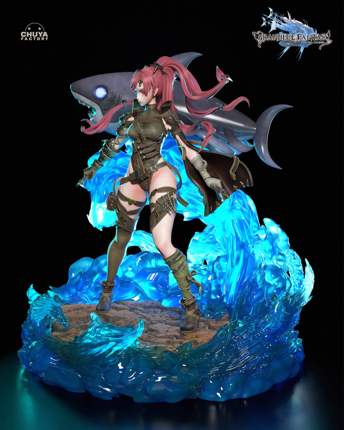 Meg resin figure