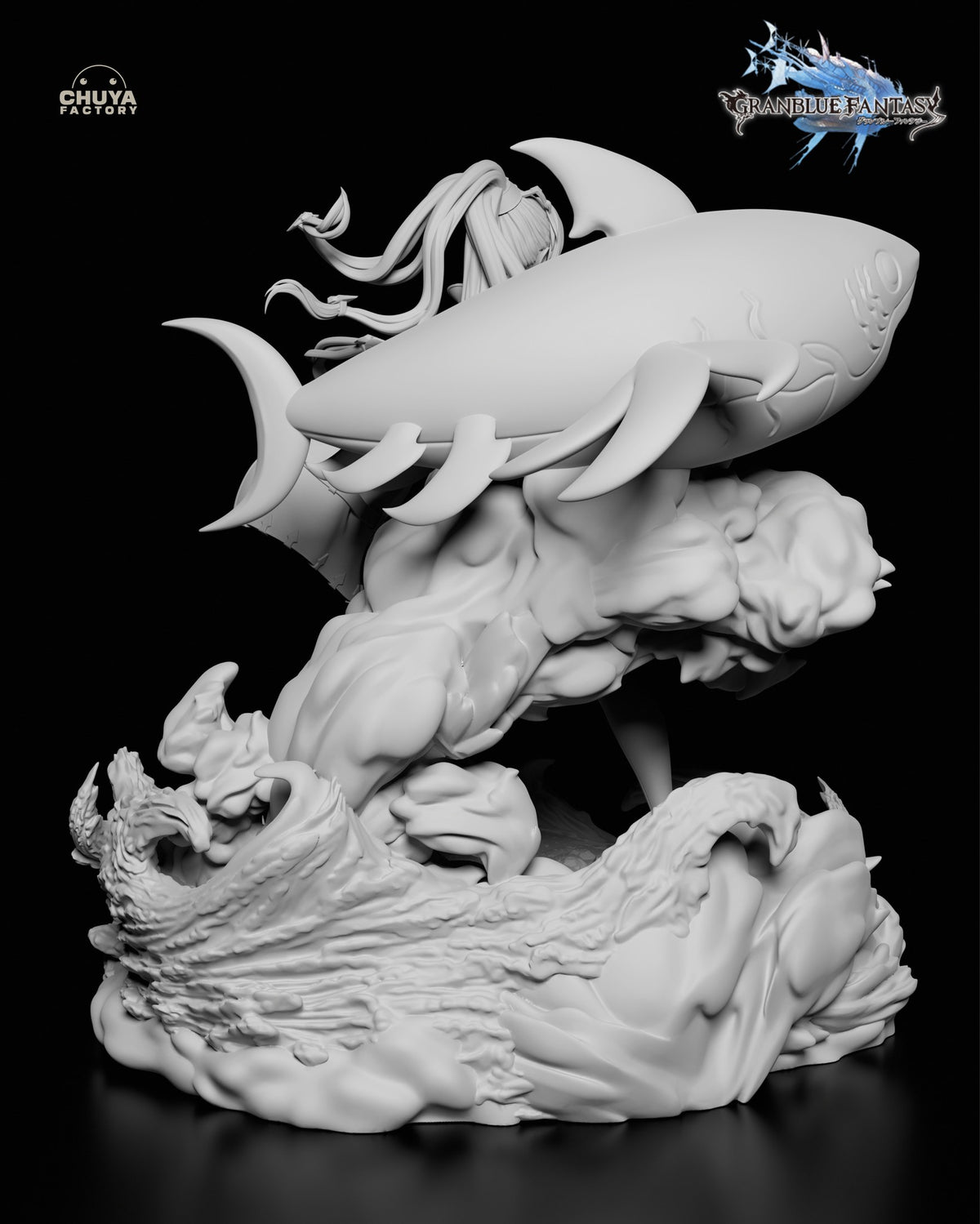 Meg resin figure