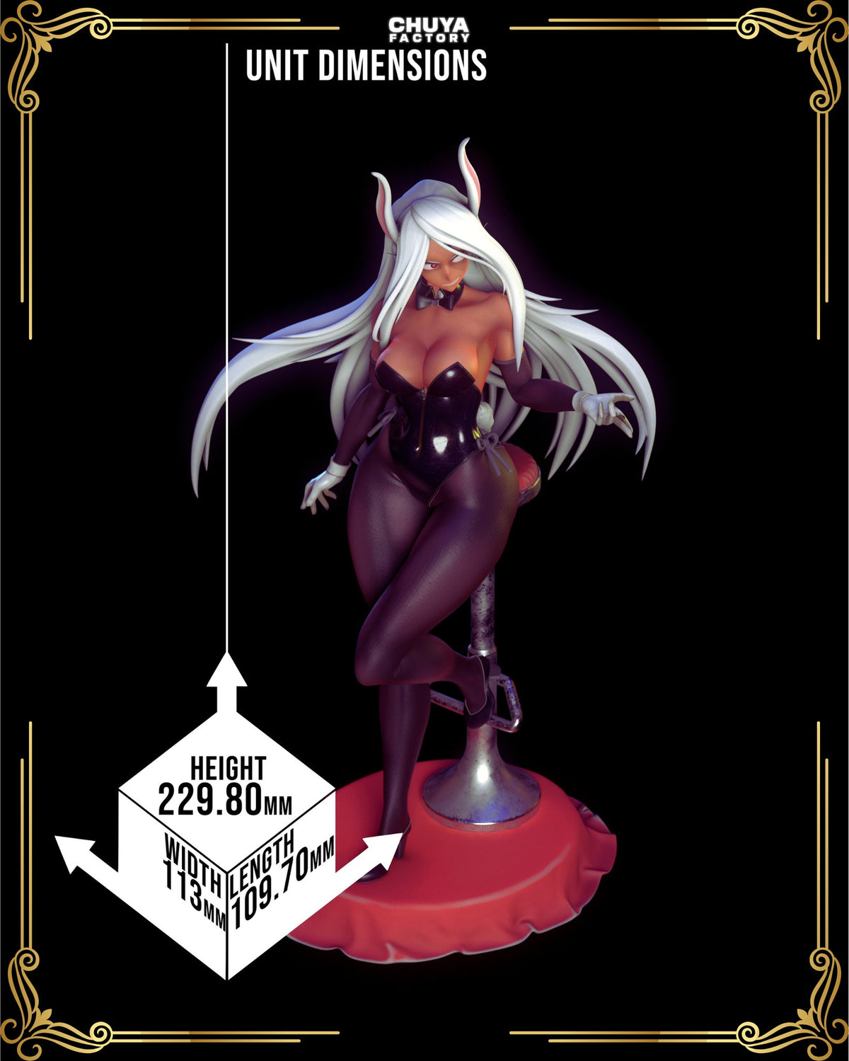 Mirko (Bunnysuit Version) resin figure