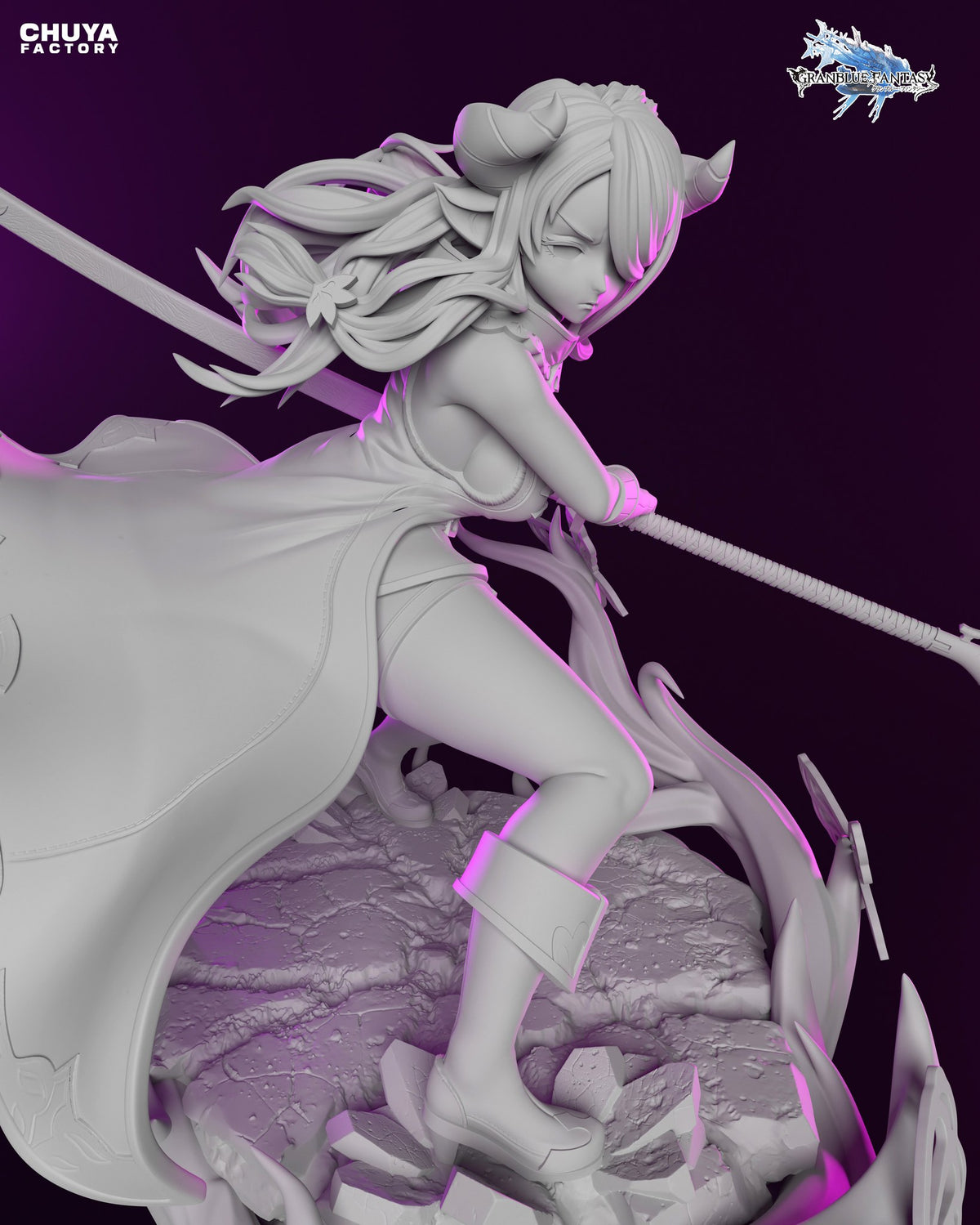 Narmaya resin figure