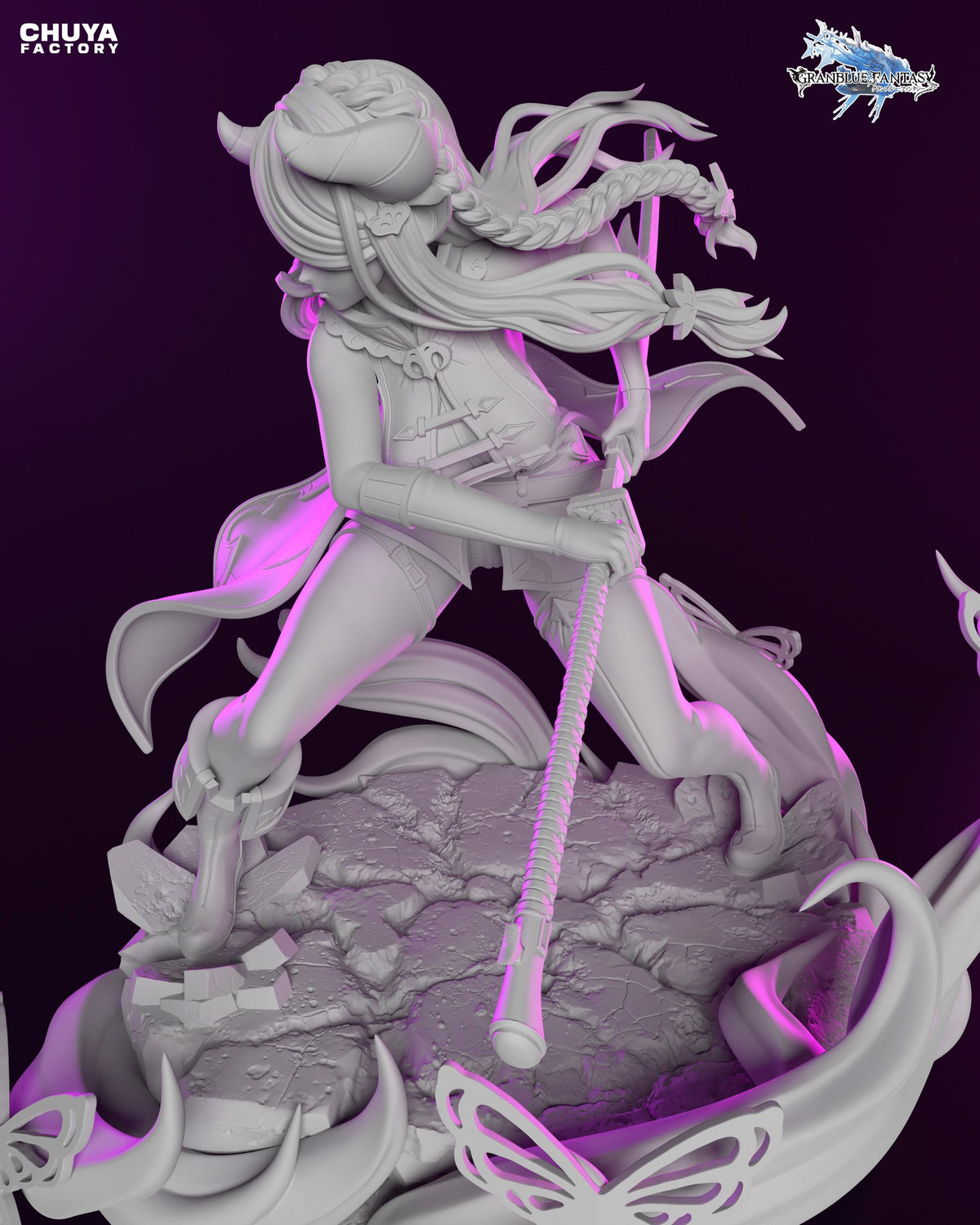Narmaya resin figure