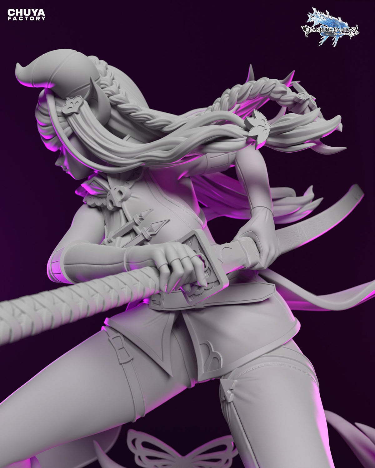 Narmaya resin figure