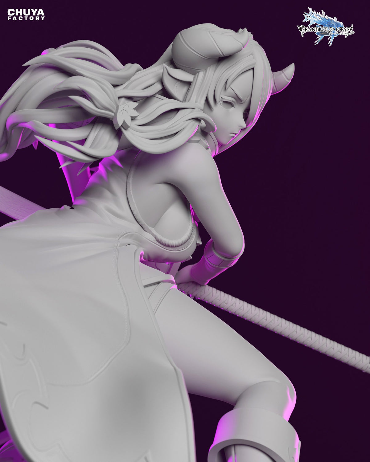 Narmaya resin figure