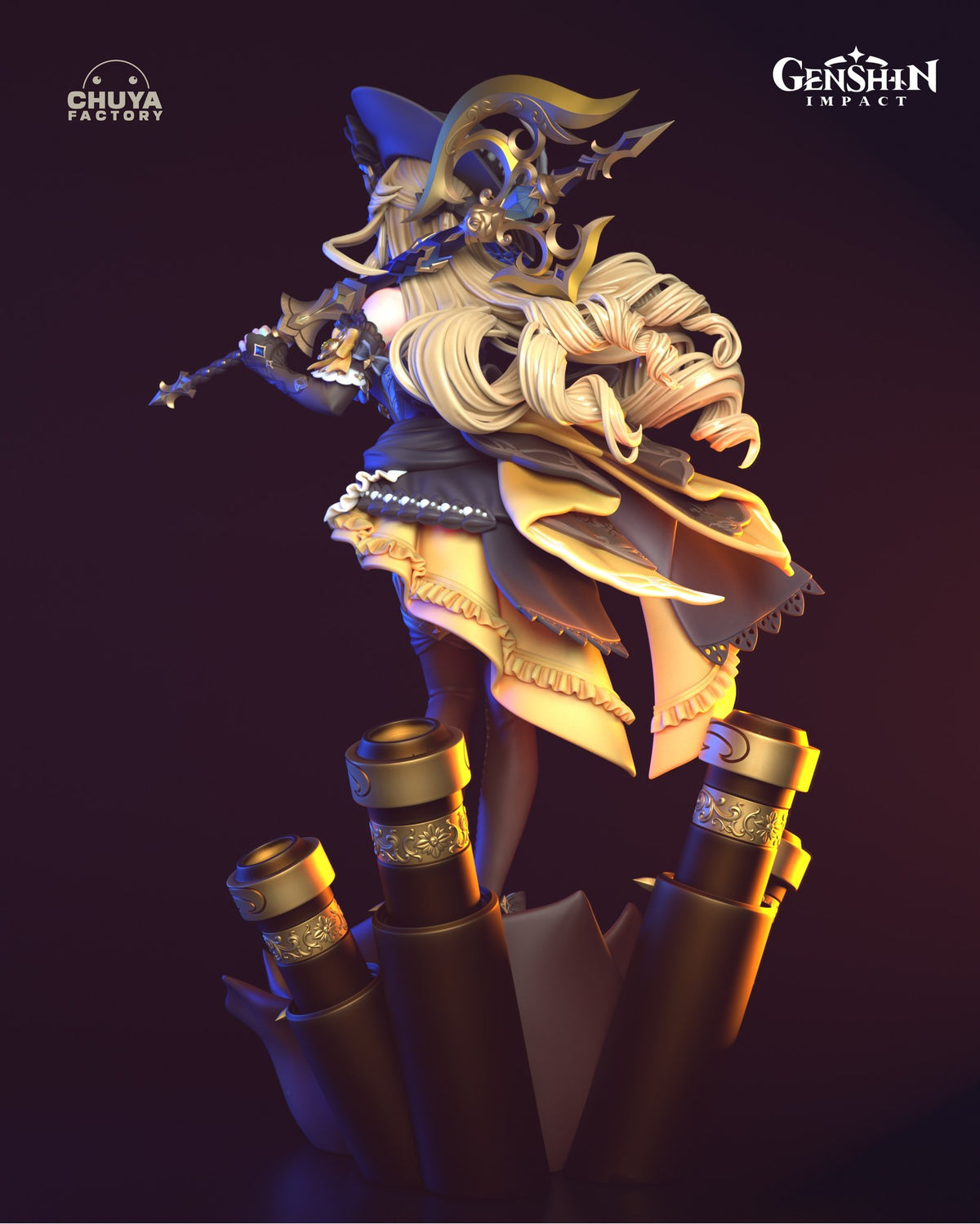 Navia resin figure
