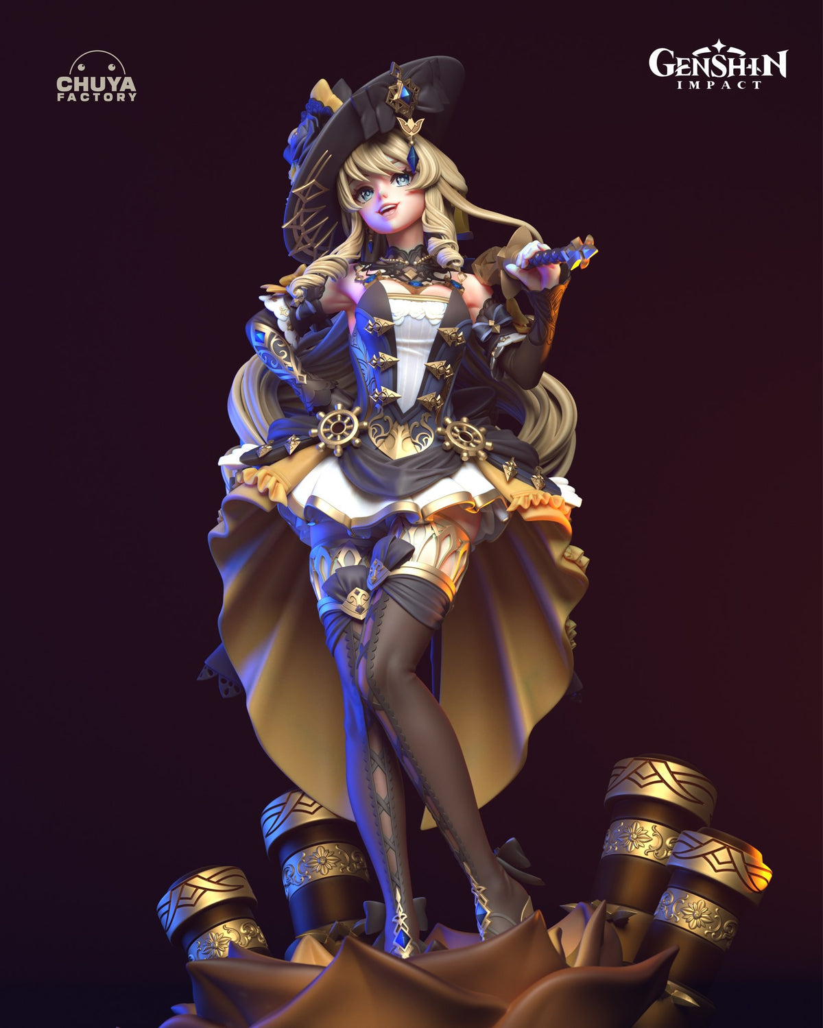 Navia resin figure