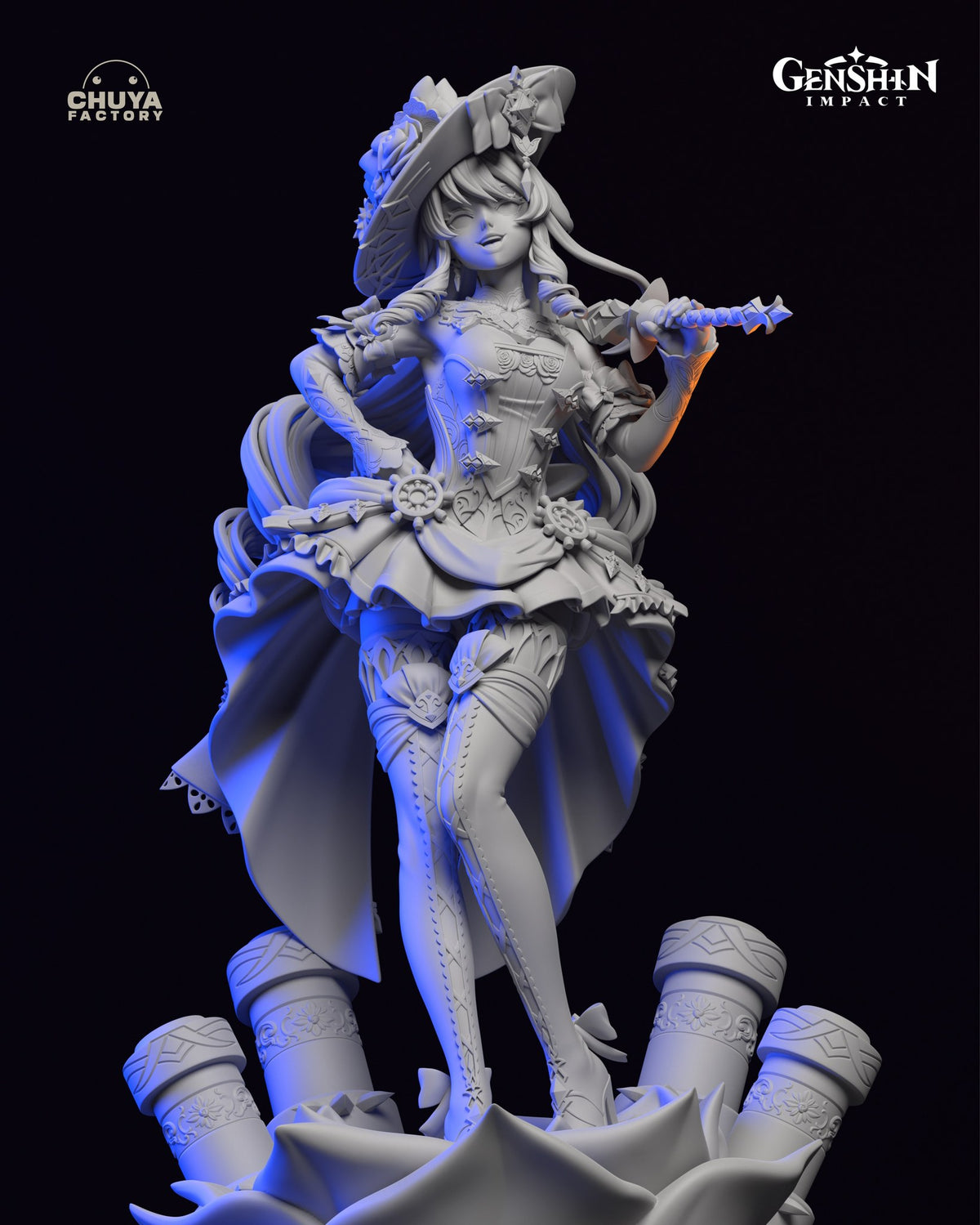 Navia resin figure