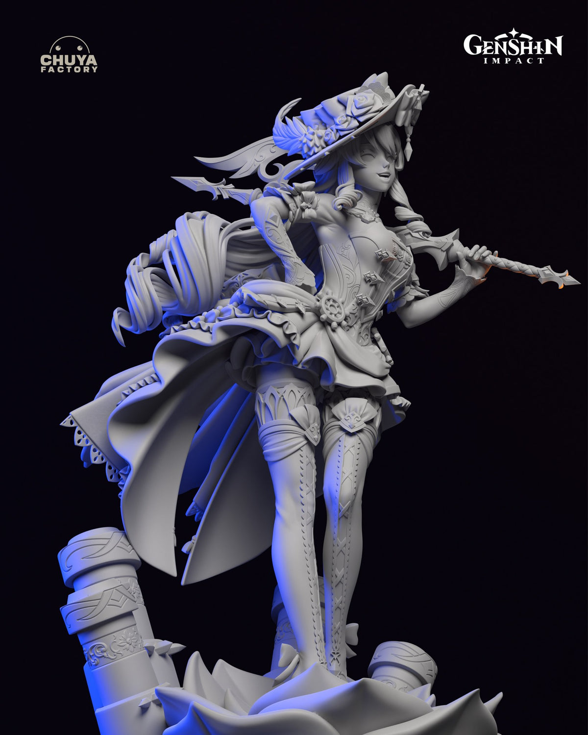 Navia resin figure