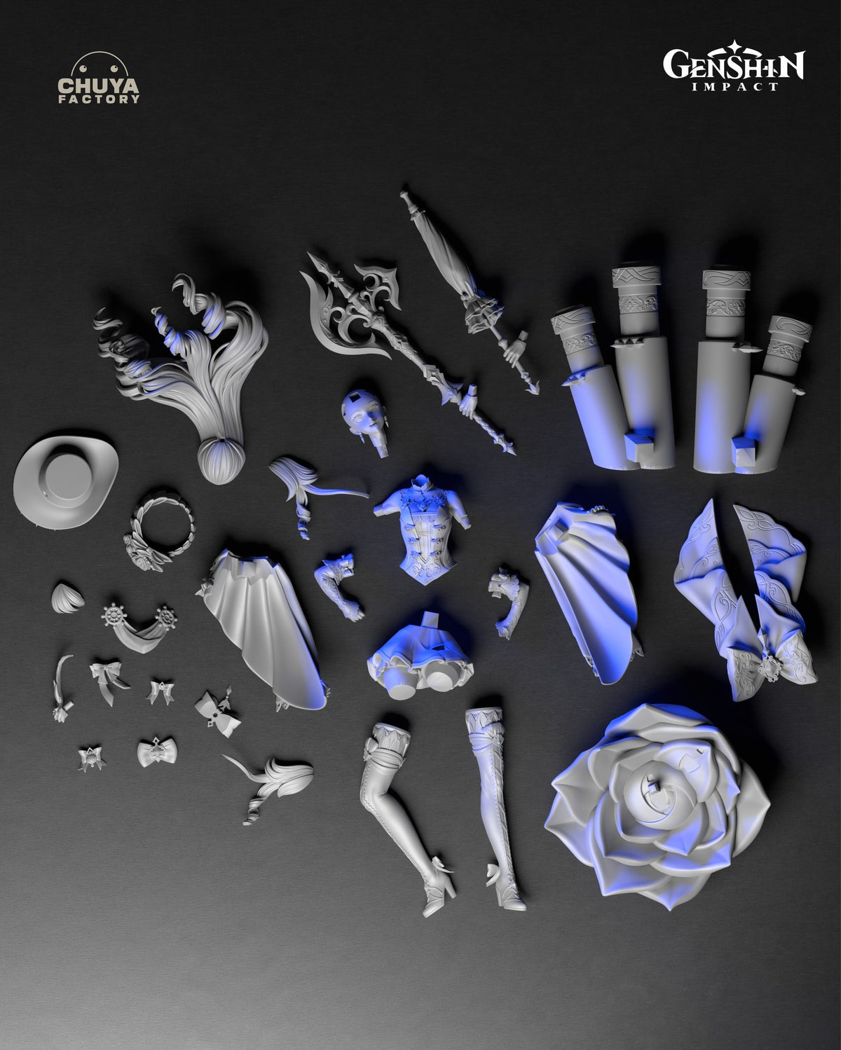 Navia resin figure