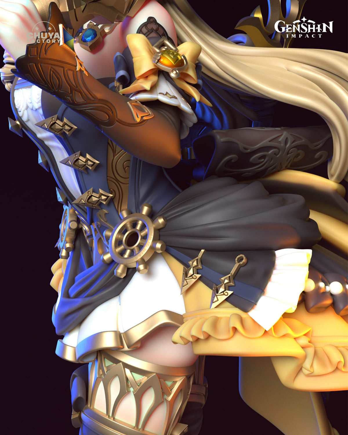 Navia resin figure