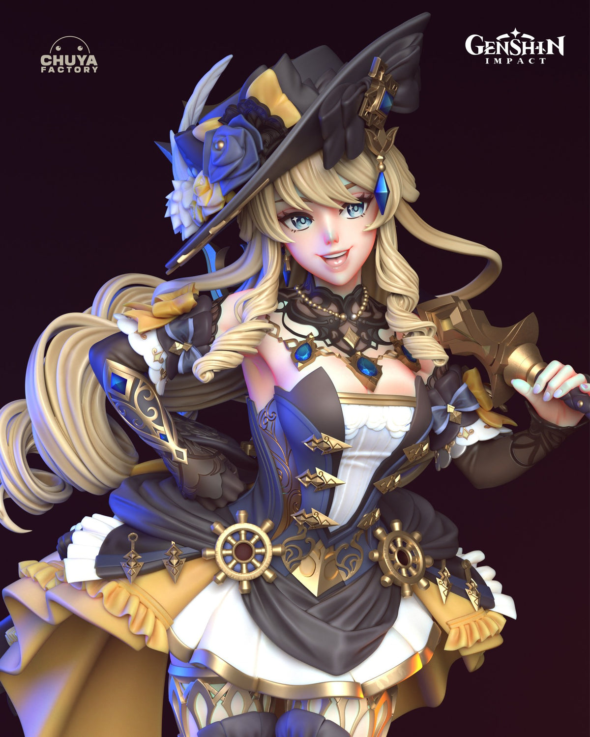 Navia resin figure