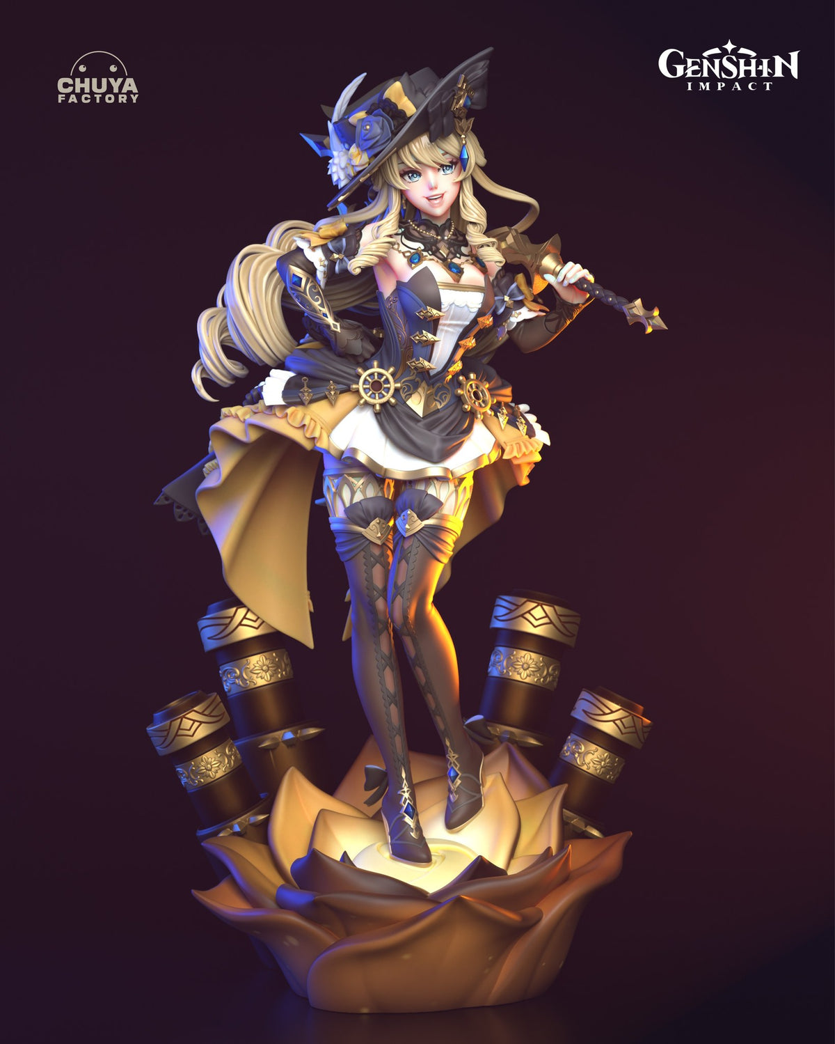 Navia resin figure