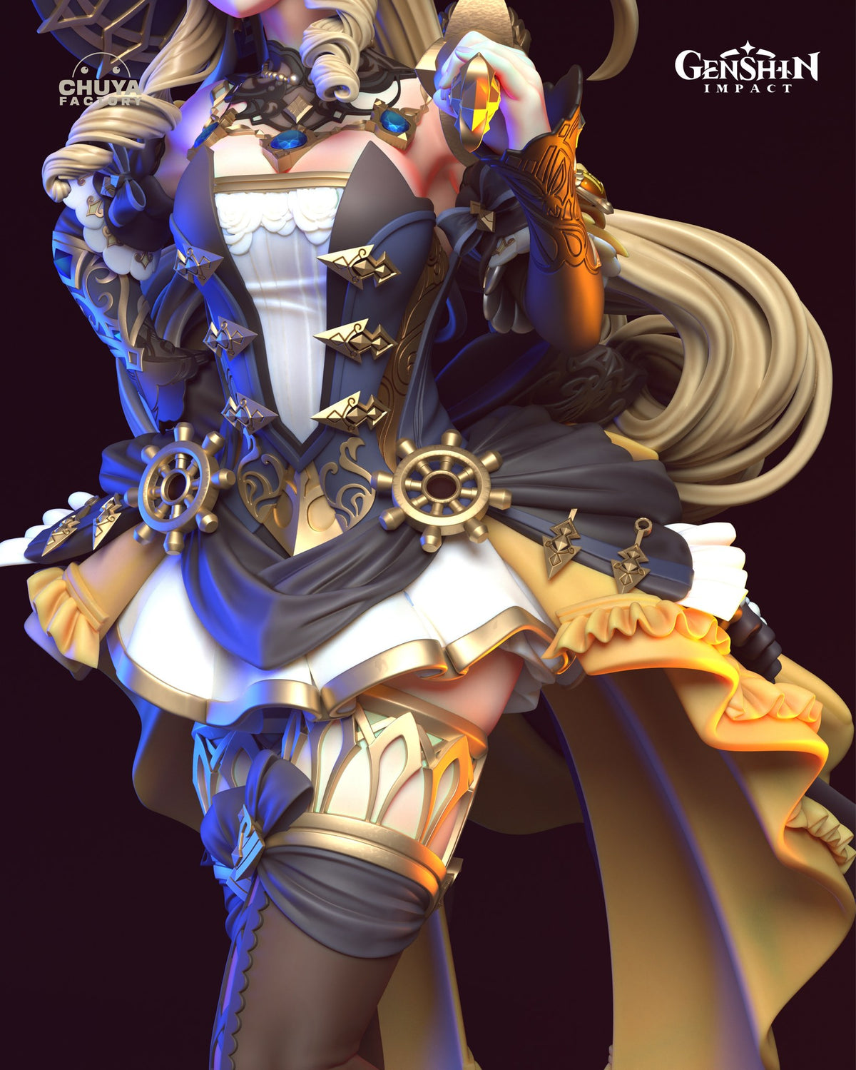 Navia resin figure