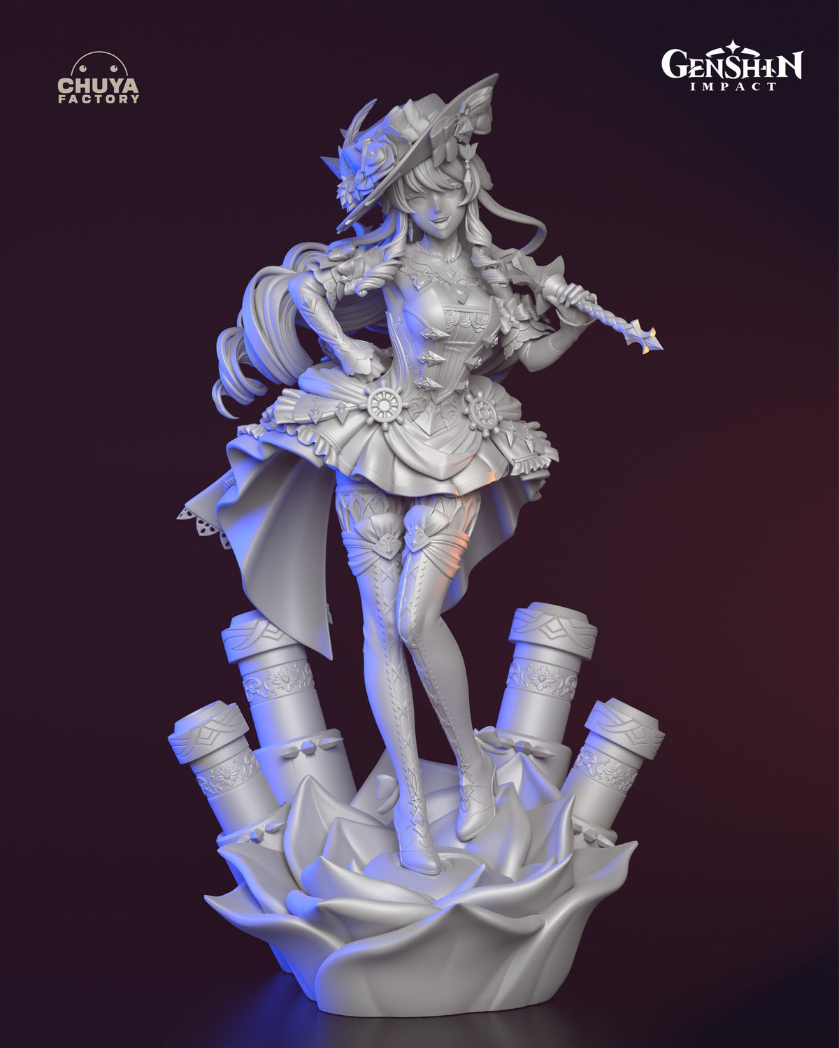 Navia resin figure
