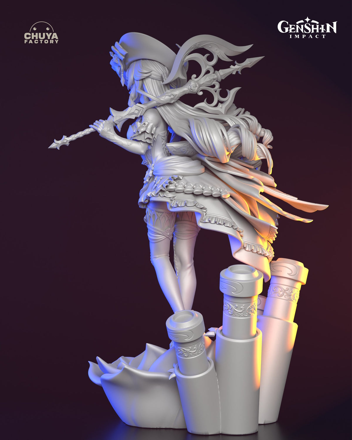 Navia resin figure