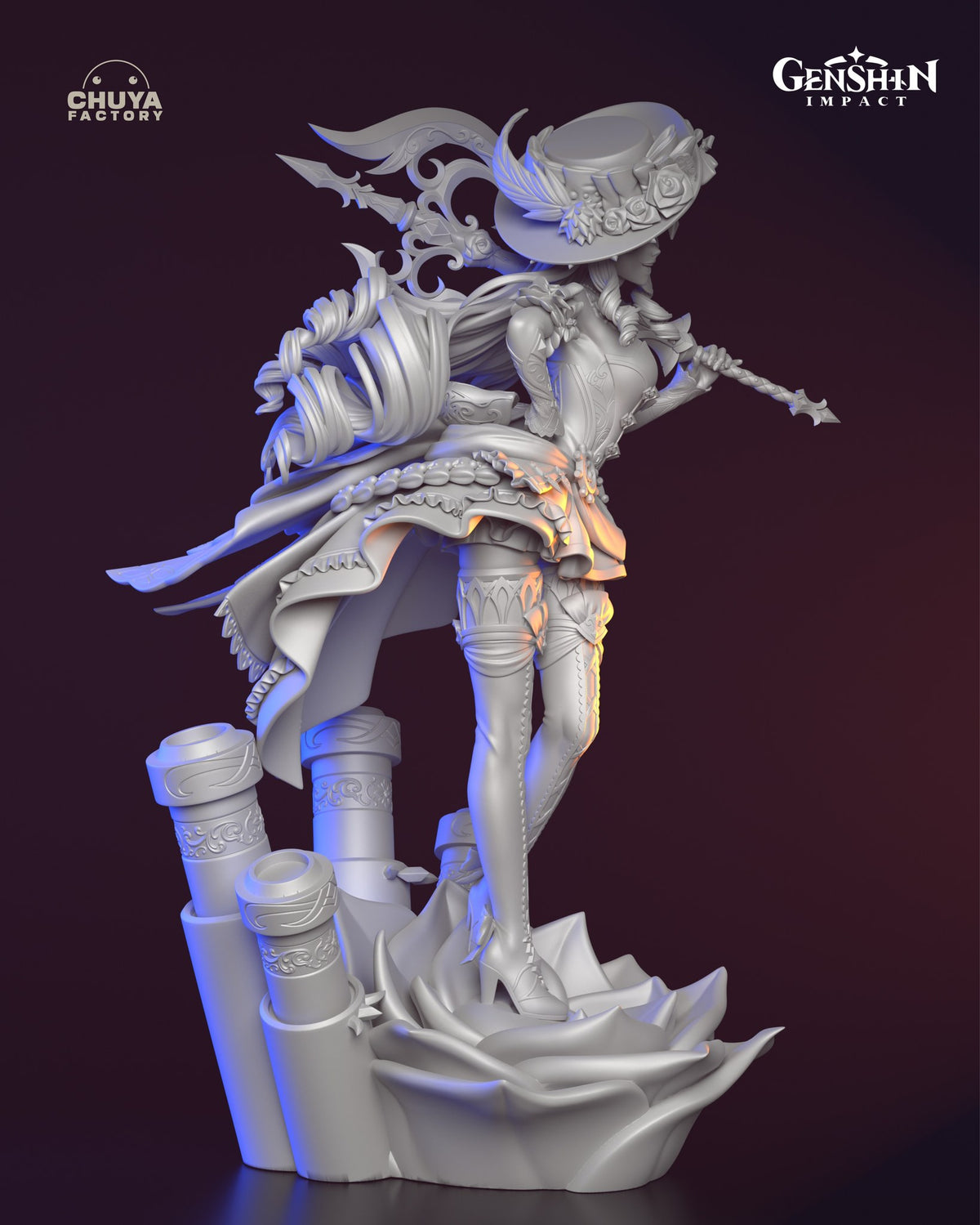 Navia resin figure