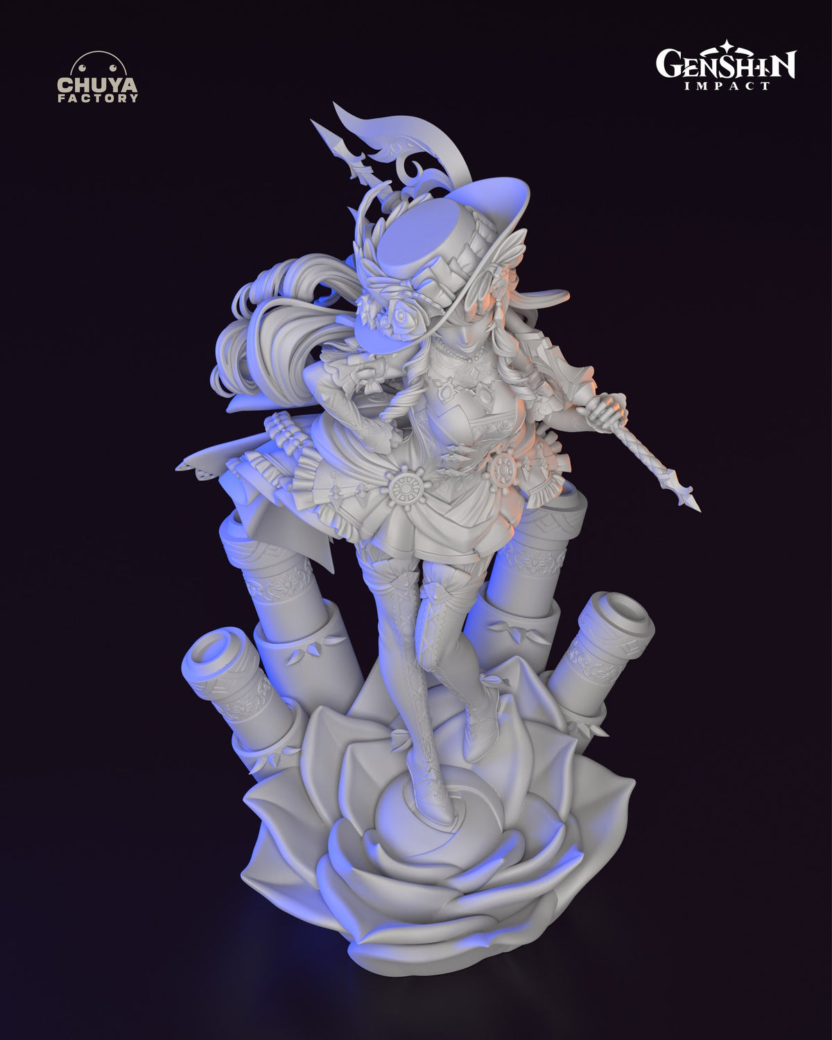 Navia resin figure