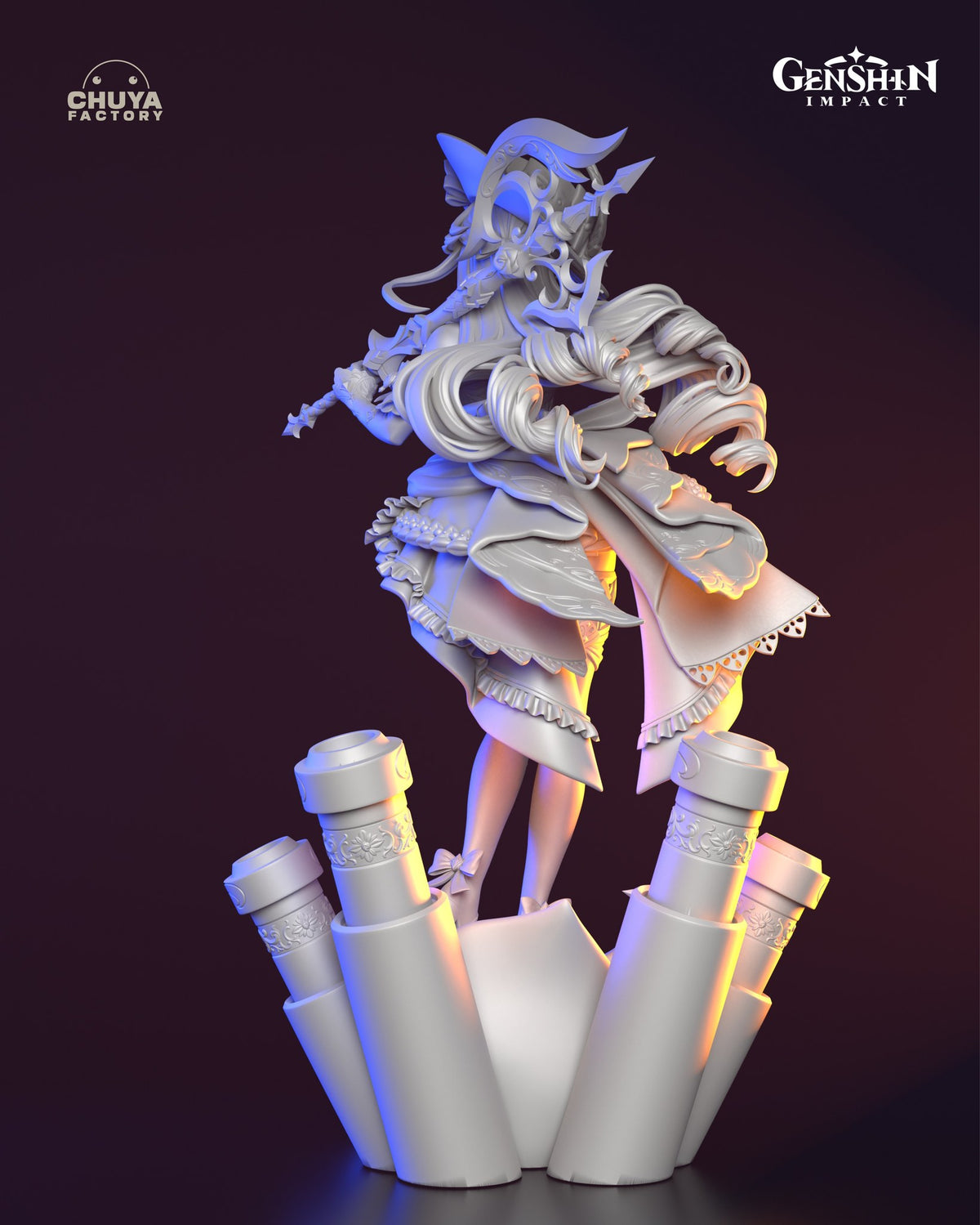 Navia resin figure
