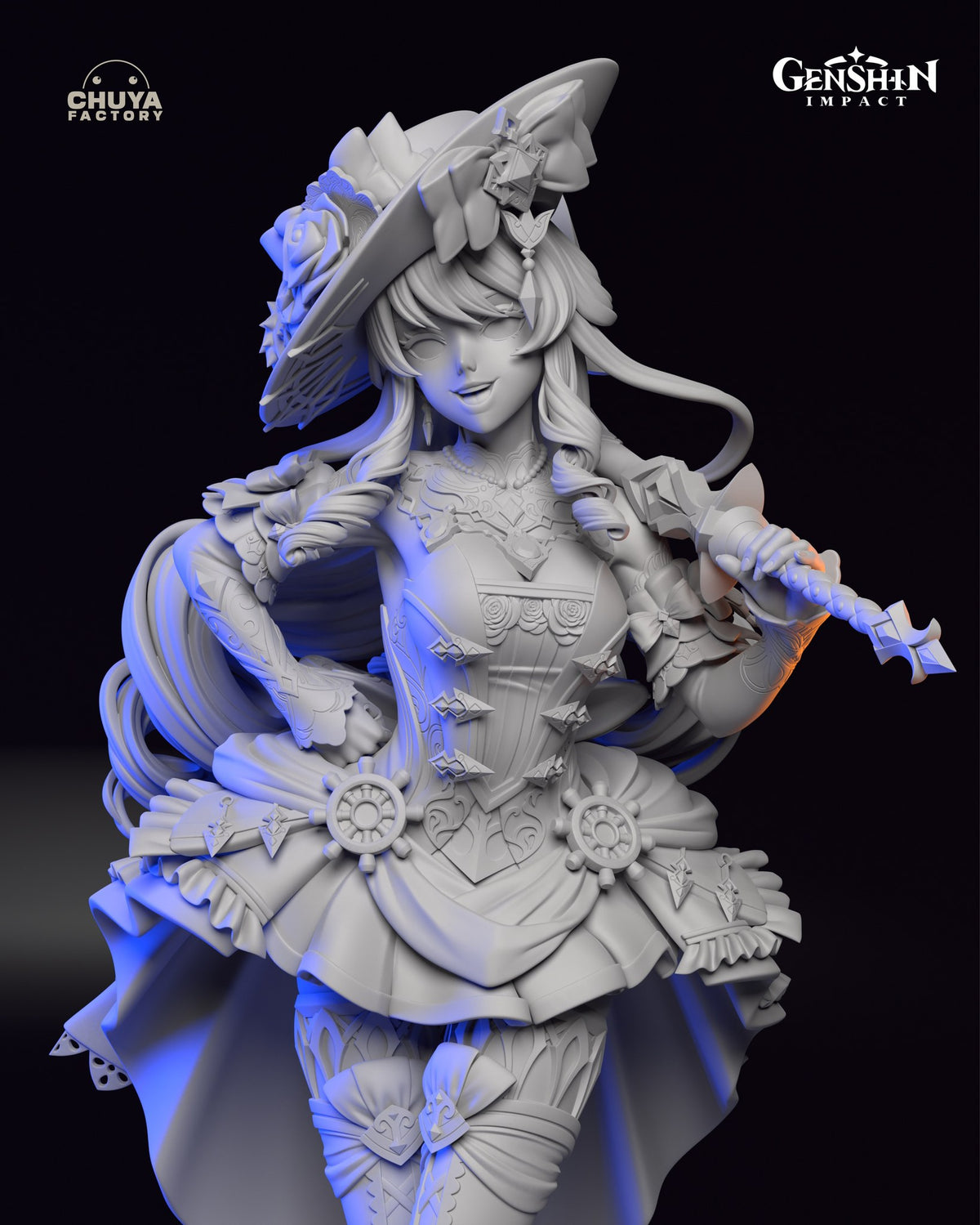 Navia resin figure