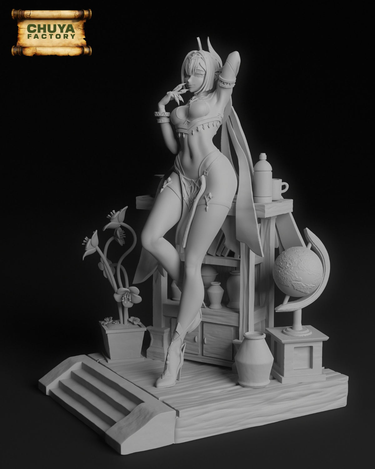 Nefer (Bedlah Outfit) resin figure