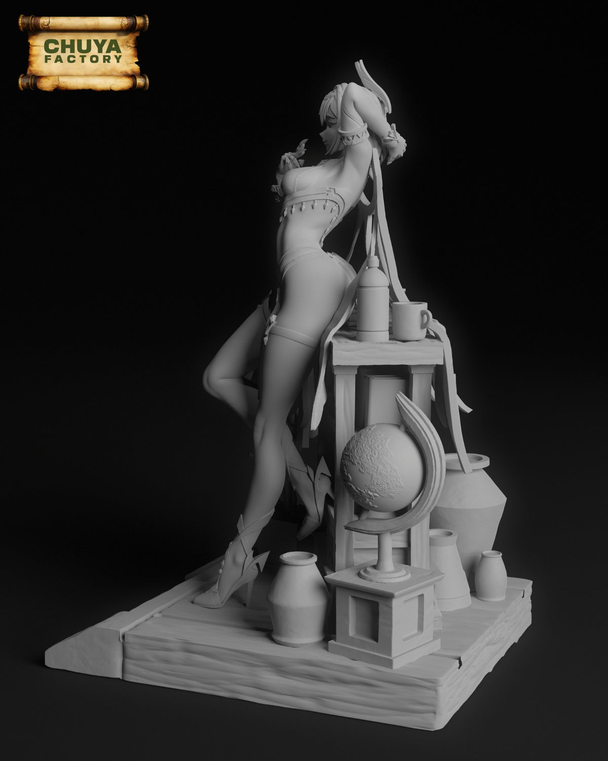 Nefer (Bedlah Outfit) resin figure