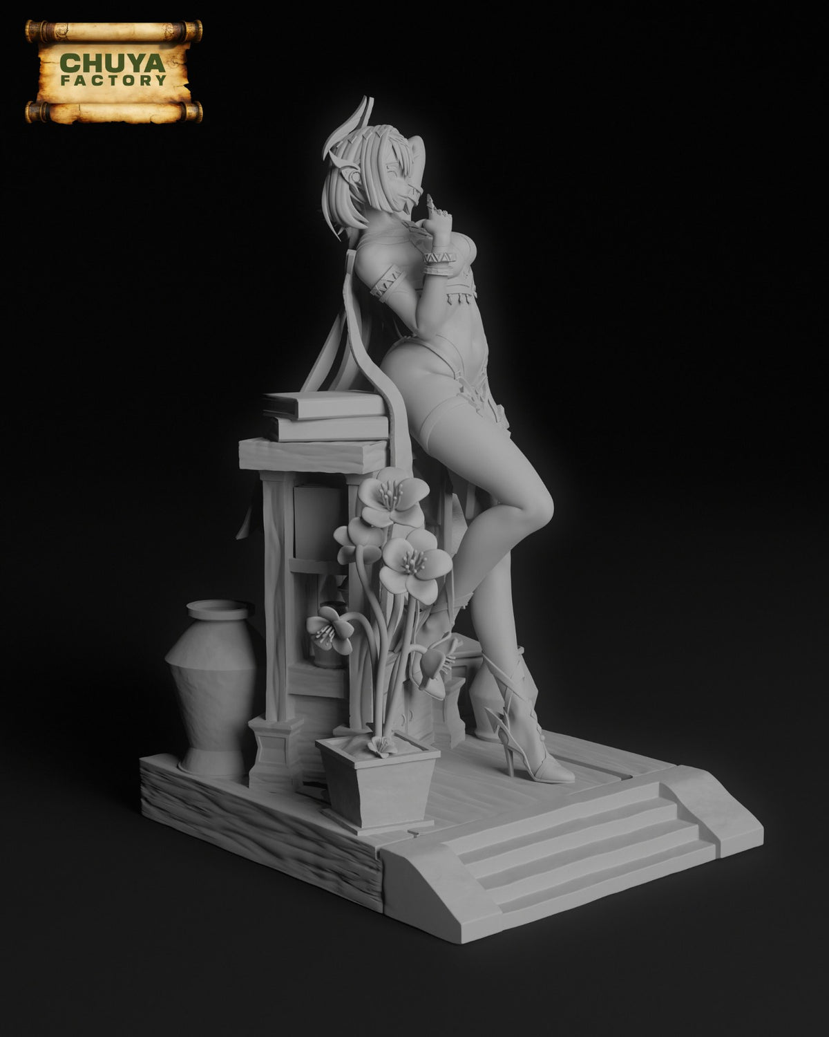 Nefer (Bedlah Outfit) resin figure