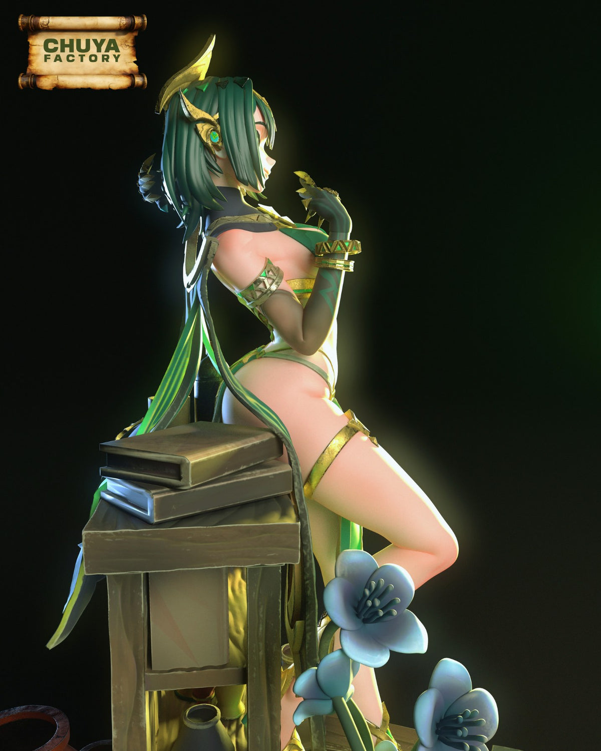 Nefer (Bedlah Outfit) resin figure