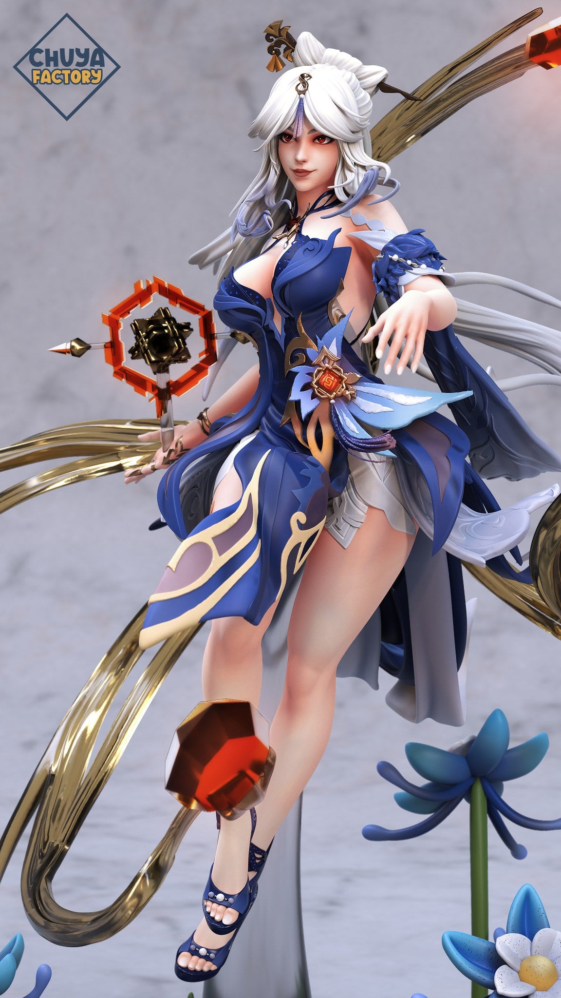 Ningguang resin figure
