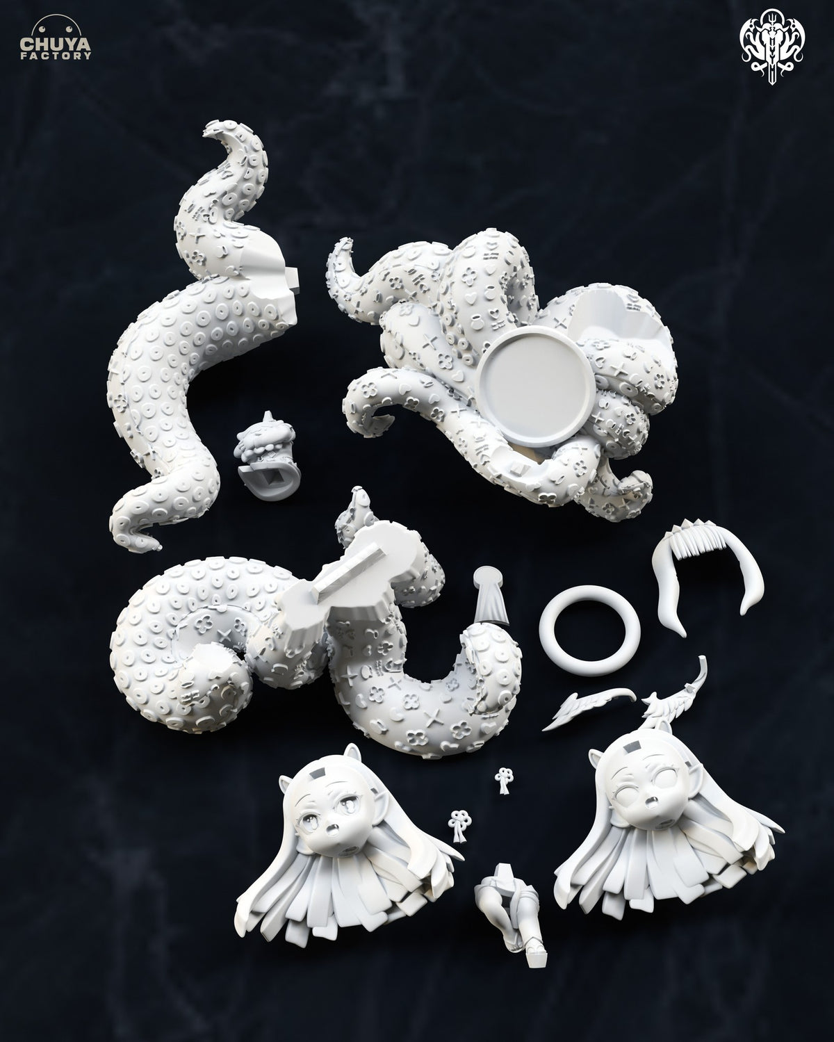 Ninomae Ina'nis resin figure