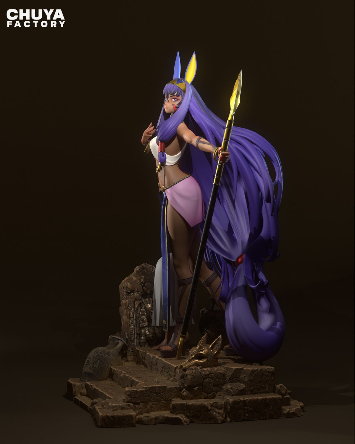 Nitocris resin figure