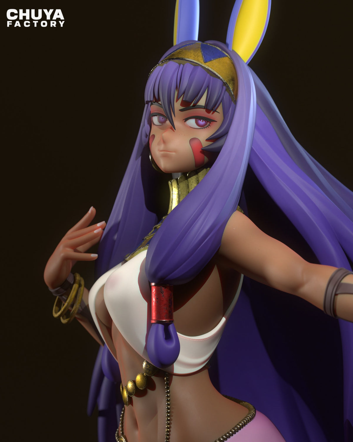 Nitocris resin figure