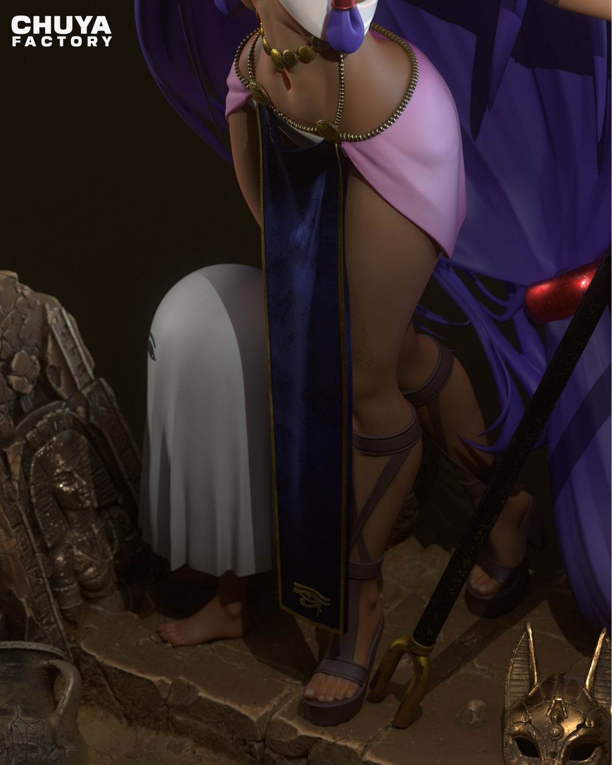 Nitocris resin figure