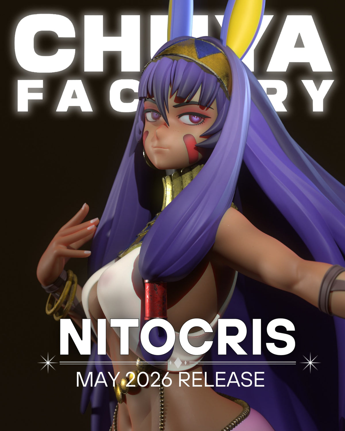 Nitocris resin figure