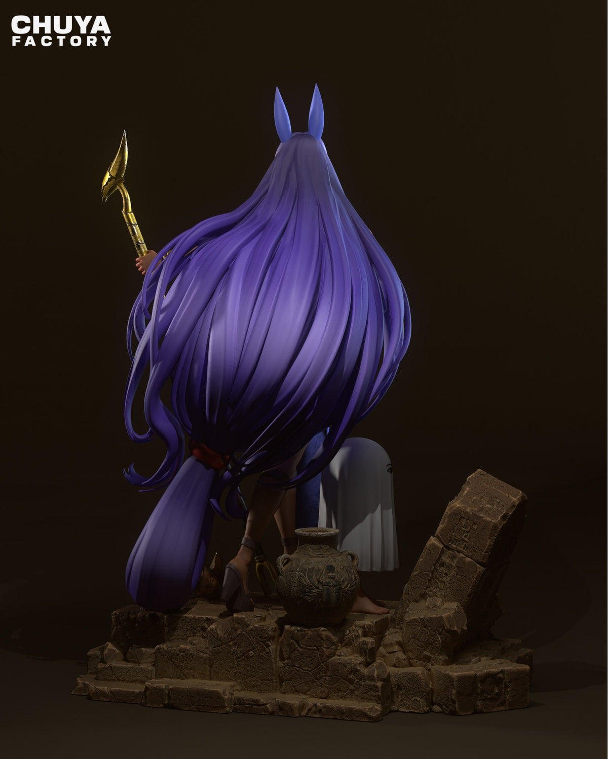 Nitocris resin figure