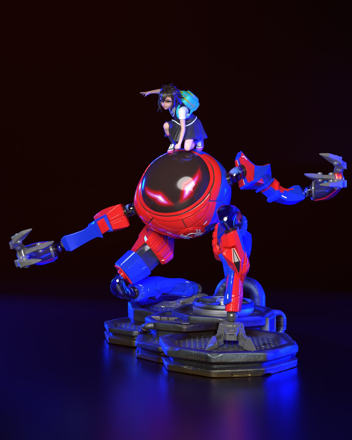 Peni Parker resin figure