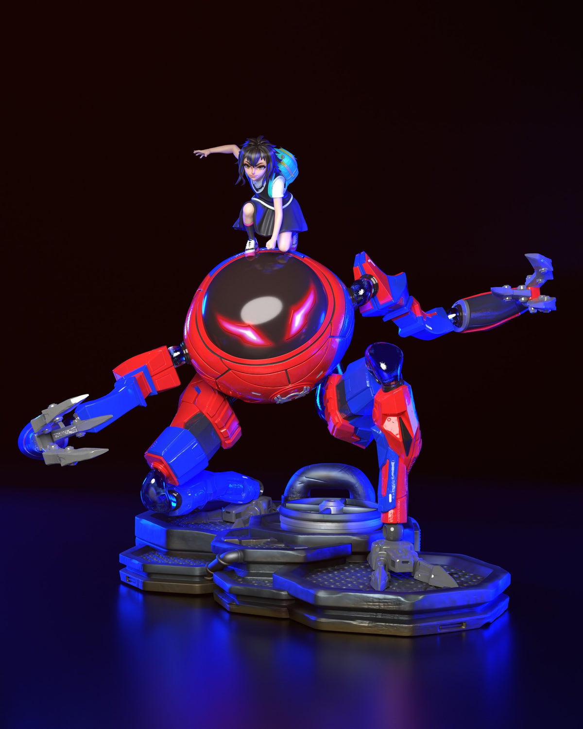 Peni Parker resin figure