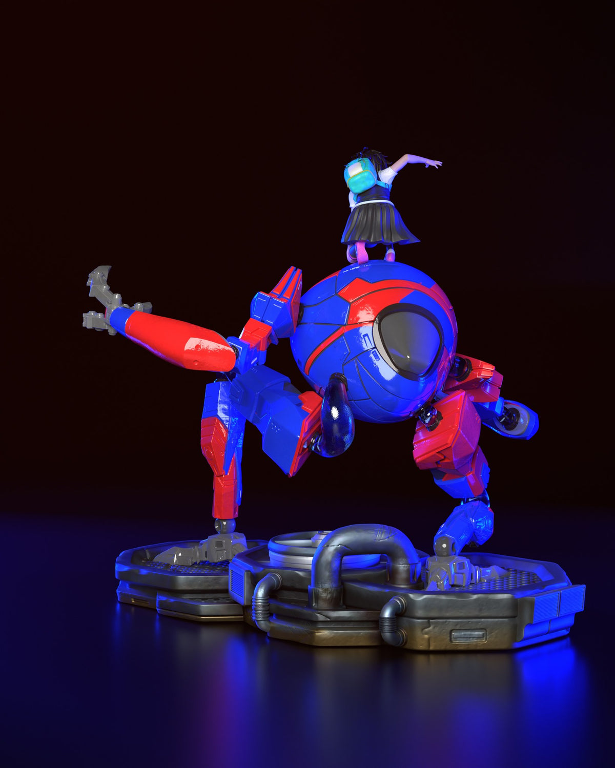 Peni Parker resin figure