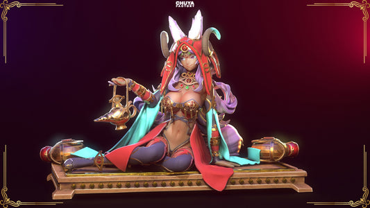 Queen of Sheba resin figure