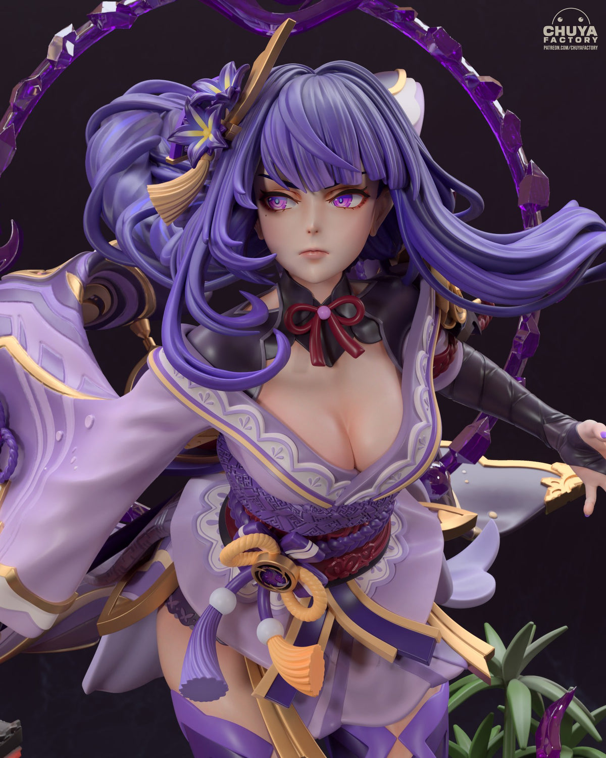 Raiden Shogun resin figure