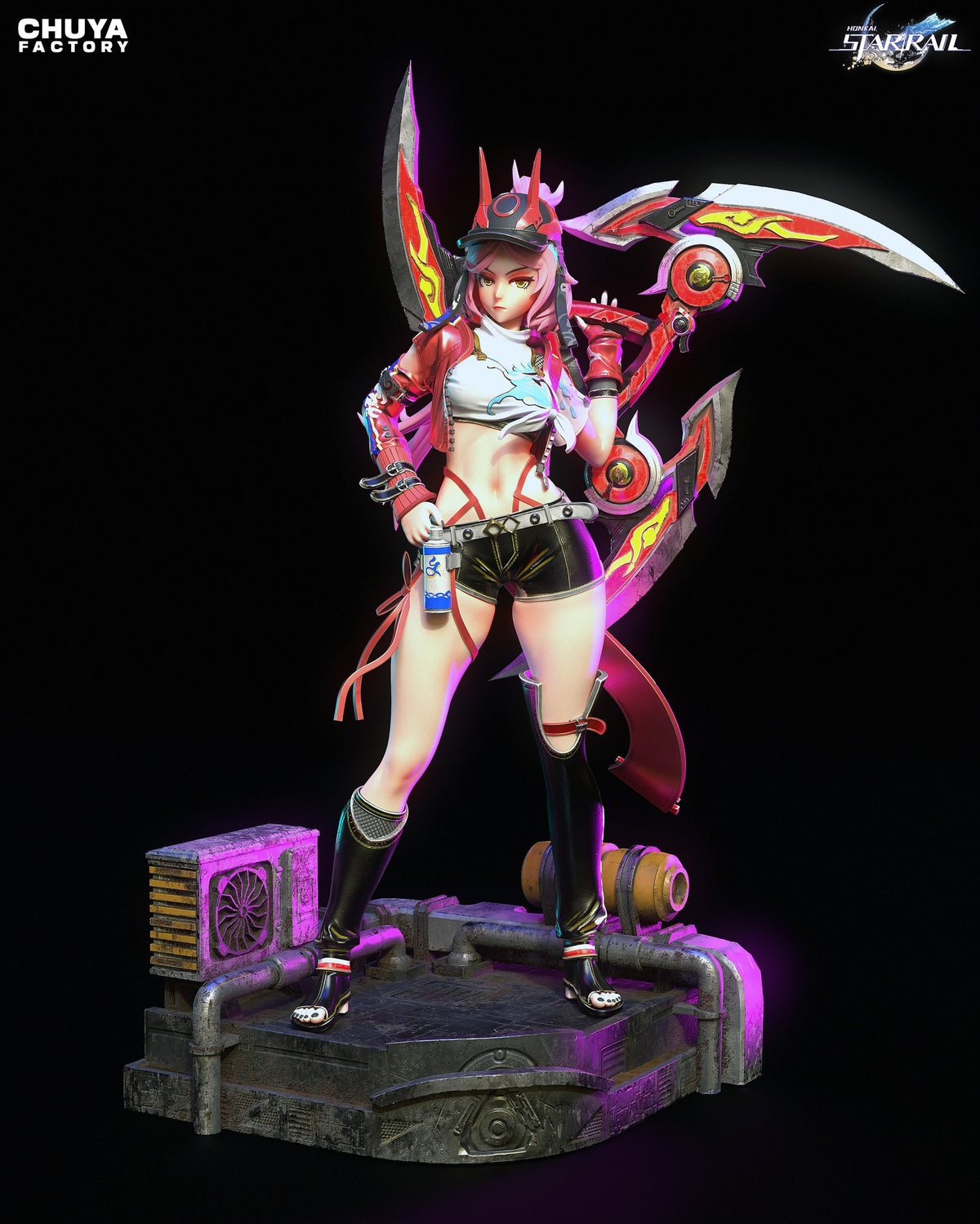 Rappa resin figure