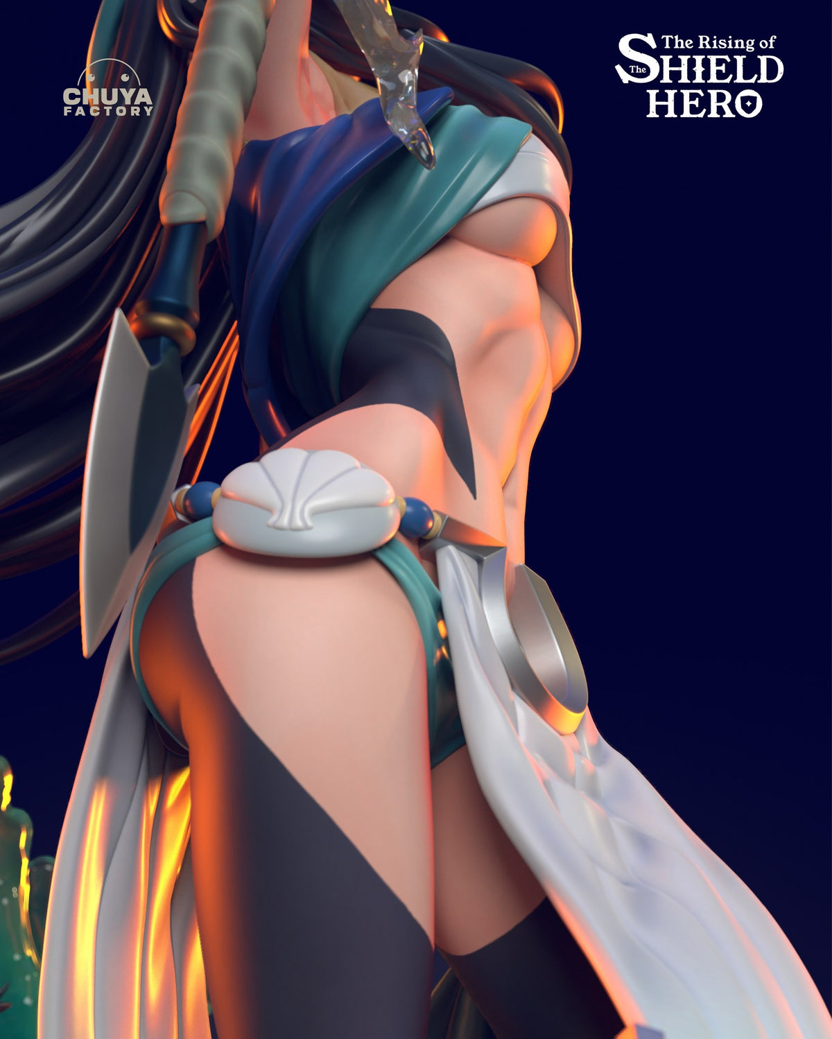 Sadeena resin figure