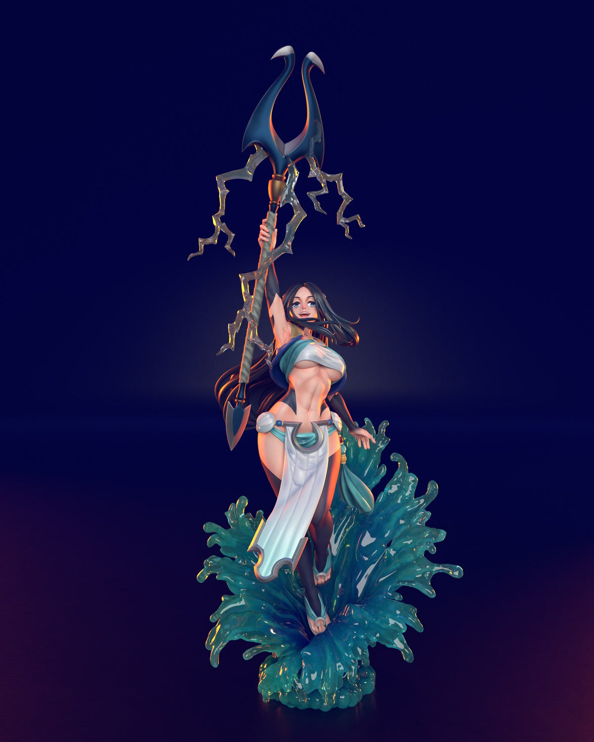 Sadeena resin figure