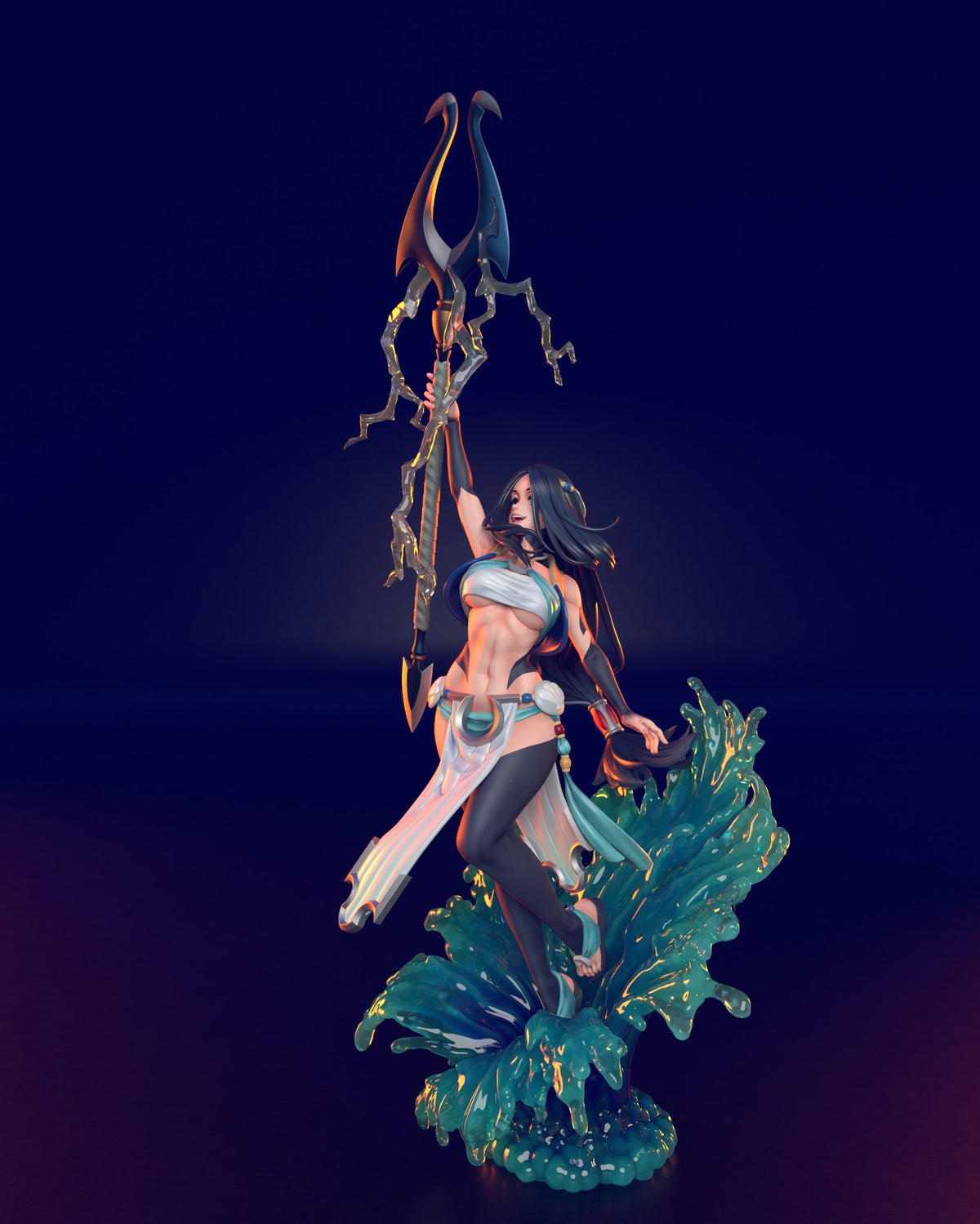 Sadeena resin figure