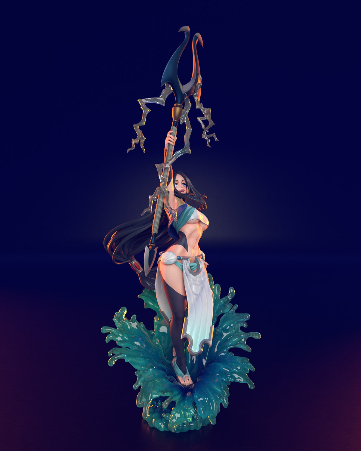 Sadeena resin figure