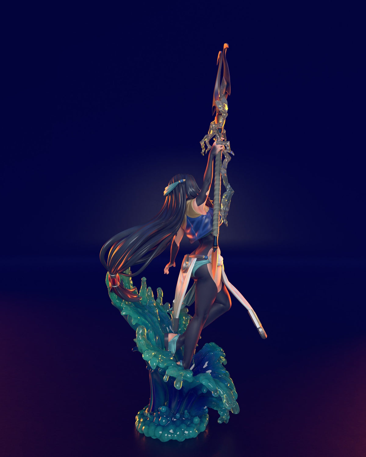 Sadeena resin figure