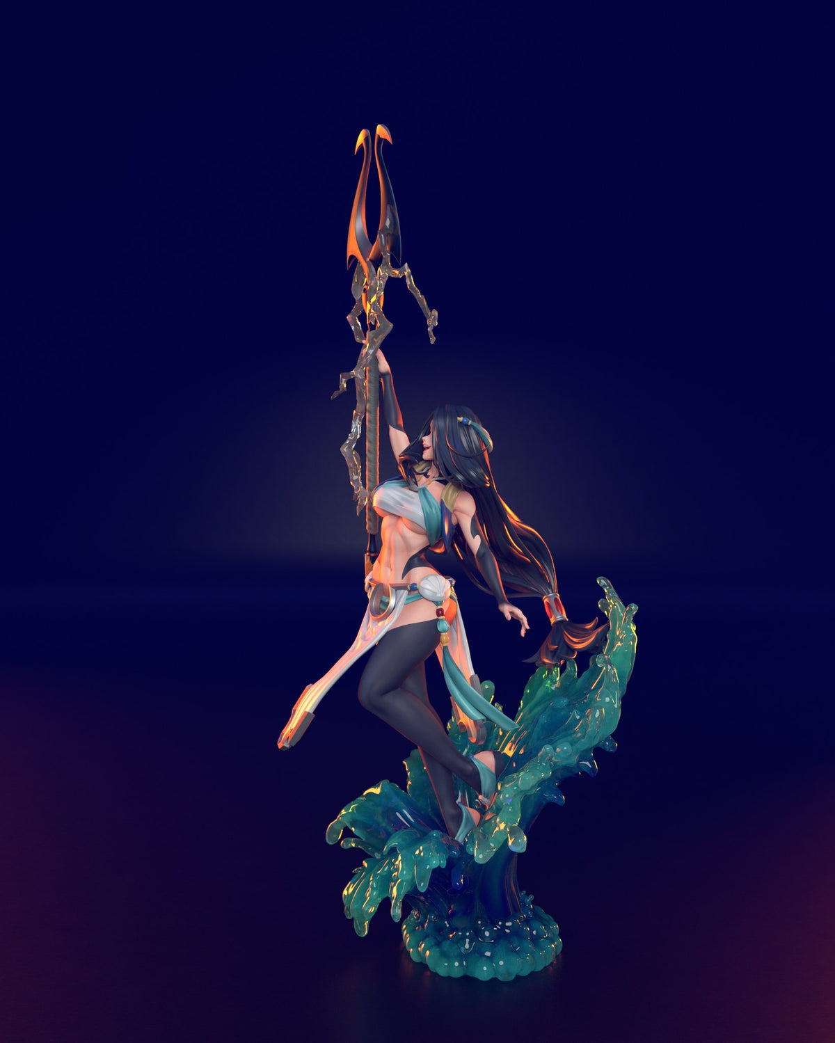 Sadeena resin figure
